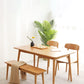 Oak Solid Wood Dining Table Simple Style Rectangle Dining Site Table with 4 Legs Clearhalo ' dining_table' 'Dining Tables & Seating' 'Dining Tables' 'furn' 'furn_dining_table' 'Furniture' 'furniture_dining_table' 'Kitchen & Dining Furniture' 'kitchen&dining_furn' 'kitchen' 'kitchen_dining_table' 1200x1200_1e88417d-ac3b-462e-91db-e50f0281f02b