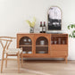 Bouchets modernes armoires buffet tiroirs et portes du buffet en bois massif en pin