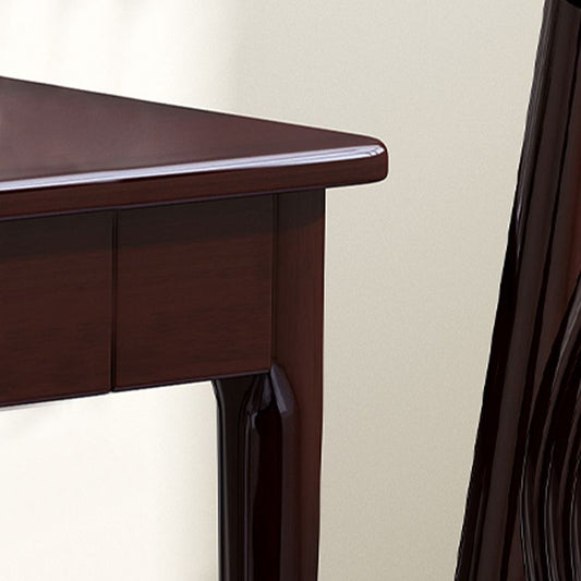 21.7 "W√ó29.5" h Home Writing Desk Glam Parsons Base Office Bureau