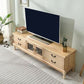 Wooden TV Stand Console Enclosed Storage TV Console with Drawers Clearhalo 'furn' 'furn_tv_stands_entertainment_centers' 'Furniture' 'Living Room Furniture' 'TV Stands & Entertainment Centers' 'TV Stands & Media Storage Furniture' 'tv_stands_entertainment_centers' 1200x1200_1e8c7bfe-51f2-448e-a822-e3ae4cf031ef