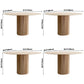 Round Wood Dining Table Modern Oak Table with Double Pedestal for Restaurant Clearhalo ' dining_table' 'Dining Tables & Seating' 'Dining Tables' 'furn' 'furn_dining_table' 'Furniture' 'furniture_dining_table' 'Kitchen & Dining Furniture' 'kitchen&dining_furn' 'kitchen' 'kitchen_dining_table' 1200x1200_1e9056ea-e230-4d0e-8473-30b46e2c66c7
