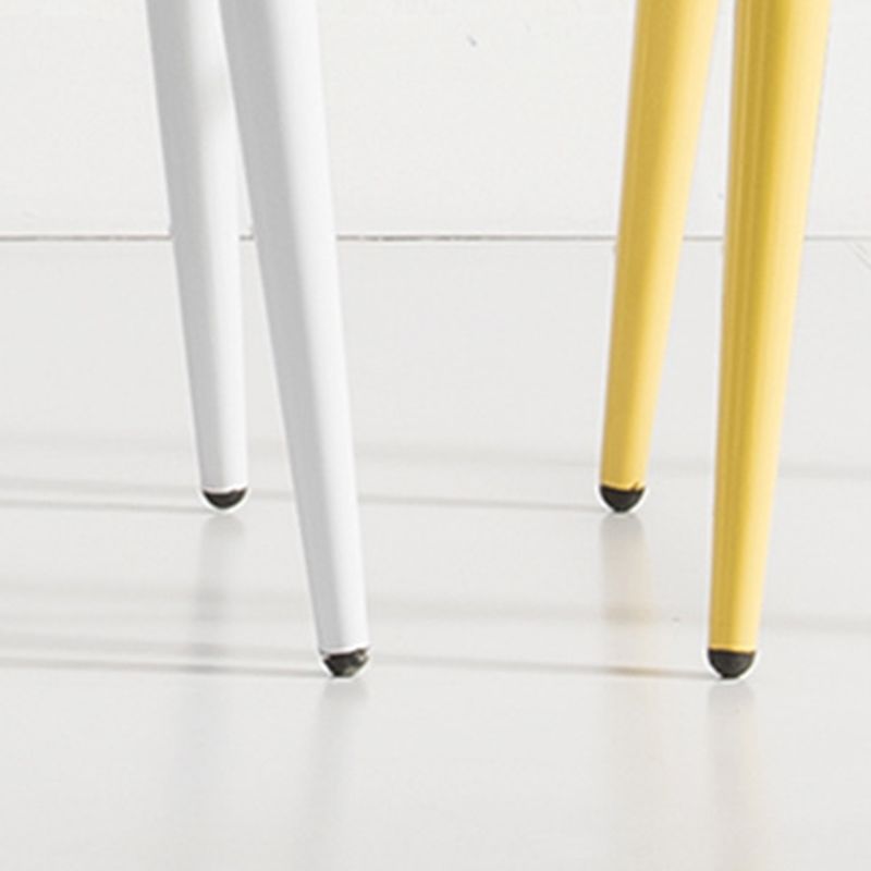 Glam Living Room Bar Height Stool Plastic Bar Stool with Iron Legs Clearhalo 'Bar Furniture' 'Bar Stools' 'bar_stools' 'furn' 'furn_bar_stools' 'Furniture' 'Kitchen & Dining Furniture' 1200x1200_1e917c24-9a5f-457a-8a25-4d1a21765ec1
