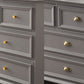 Contemporary 13.7" Wide Storage Chest 6 Soft-Close Drawers Chest Clearhalo 'Bedroom Furniture' 'Dressers & Chests' 'dressers_chests' 'furn' 'furn_dressers_chests' 'Furniture' 1200x1200_1e918629-2126-4ec3-8e4e-36edb5908ce1