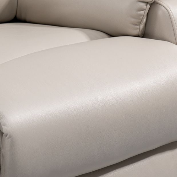 Contemporary Leather Recliner 32.7" Wide Standard Recliner with Footrest Clearhalo 'Chairs & Seating' 'furn' 'furn_recliners' 'Furniture' 'Living Room Furniture' 'Recliners' 1200x1200_1e94e6b8-b3a9-44d9-b651-054b75e2991e