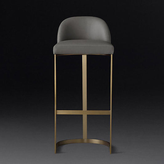 Counter de chaise de comptoir en faux cuir