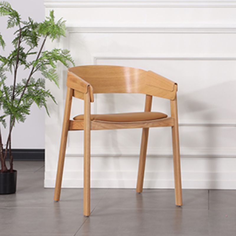Contemporary Style Dining Chair Solid Wood Dining Room Chair for Home Clearhalo 'Dining Chairs' 'Dining Tables & Seating' 'dining_chair' 'furn' 'furn_dining_chair' 'Furniture' 'Kitchen & Dining Furniture' 1200x1200_1e988c10-e9f1-458d-ae63-7a3d31da73af