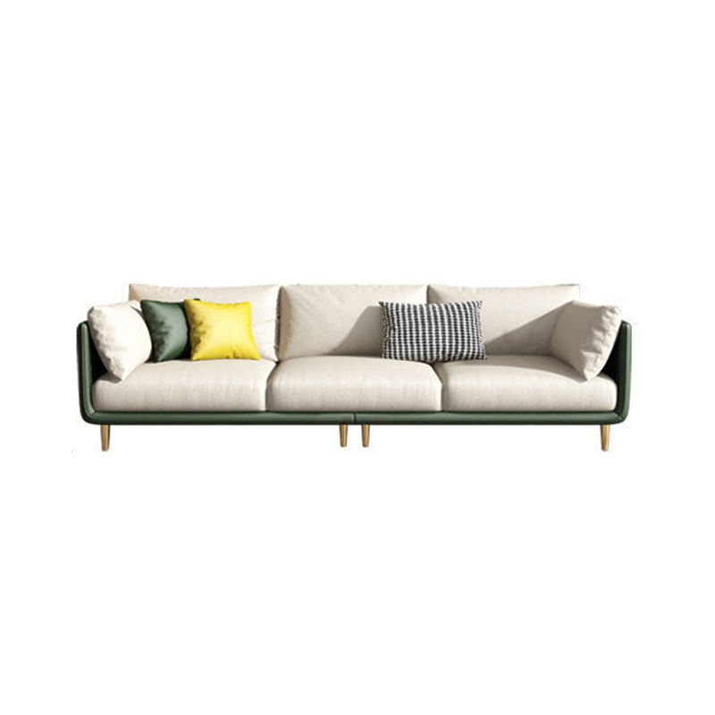 Modern Style Square Armrest Latex/sponge Seat Padding Imitation Leather Sofa Clearhalo 'furn' 'furn_sofas' 'Furniture' 'furniture_sofas' 'kitchen' 'kitchen_sofas' 'Living Room Furniture' 'Sofa' 'sofas' 1200x1200_1e9a5848-07e7-4d3e-b237-6d2d8608b39b