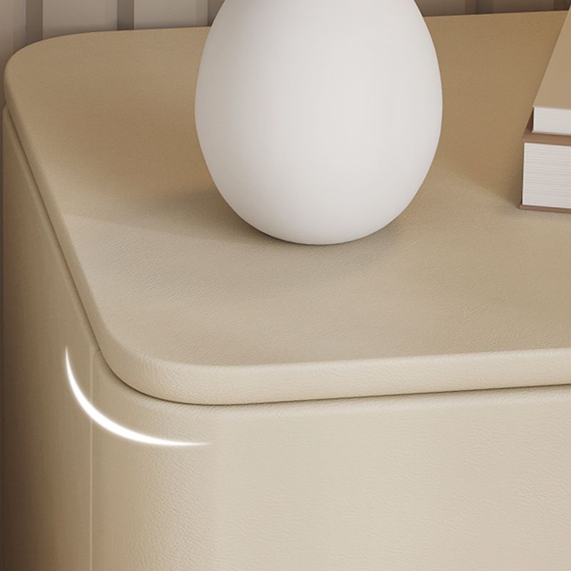 Nightand en bois de 18,5 "de haut avec tiroirs Accent Table table de nuit