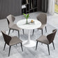 Simple Round Dining Table Sintered Stone Table with Tulip Base for Dining Room Clearhalo ' dining_table' 'Dining Tables & Seating' 'Dining Tables' 'furn' 'furn_dining_table' 'Furniture' 'furniture_dining_table' 'Kitchen & Dining Furniture' 'kitchen&dining_furn' 'kitchen' 'kitchen_dining_table' 1200x1200_1e9d98c6-4825-4462-98a3-990e84d8a313