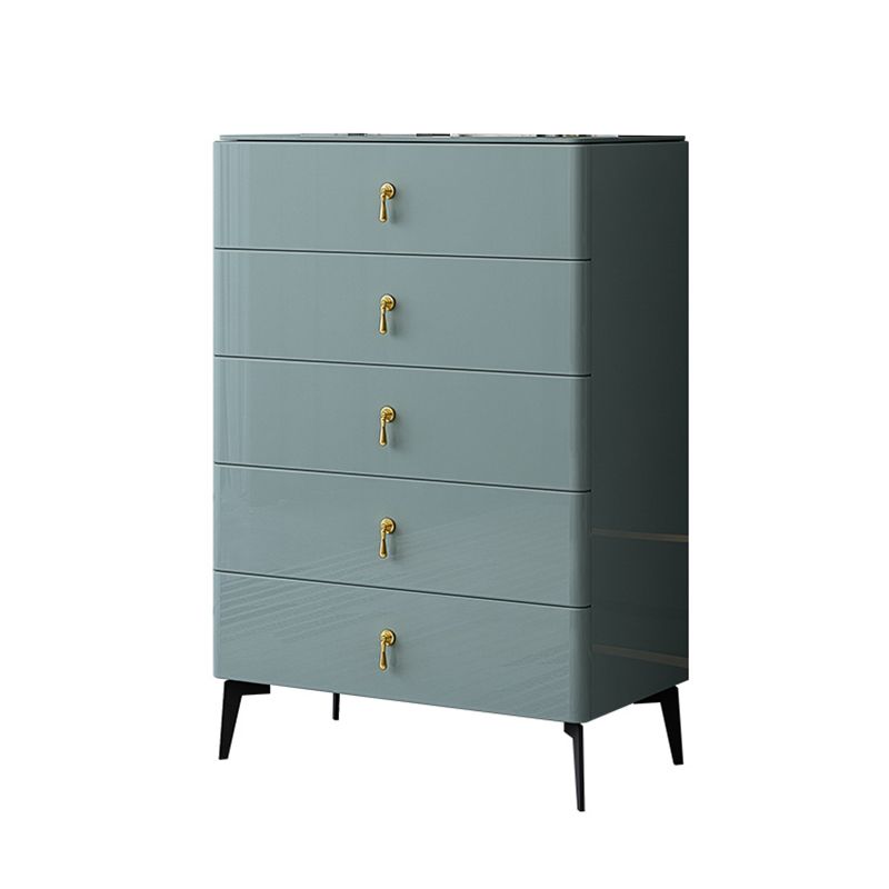 Contemporary 34.65'"/41.73" Tall Wooden Chest, Rectangle Accent Chest with Drawers Clearhalo 'Cabinets & Chests' 'cabinets_chests' 'furn' 'furn_cabinets_chests' 'Furniture' 'Living Room Furniture' 1200x1200_1ea0cc08-9e24-4f87-a129-0aa2d8874ca1