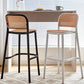 Plastic Matte Finish Bar Chairs for Home Modern Indoor Bar Stools