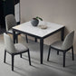 Industrial Sintered Stone Dining Table Solid Wood Dining Table for Dining Room Clearhalo 'Dining Tables & Seating' 'Dining Tables' 'dining_table' 'furn' 'furn_dining_table' 'Furniture' 'furniture_dining_table' 'Kitchen & Dining Furniture' 'kitchen' 'kitchen_dining_table' 1200x1200_1ea71486-83ca-4706-8604-fac8ab13fac6