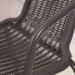 Metal Frame Dining Chair Modern Indoor-Outdoor Stacking Arm Chair