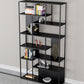 Libreria moderna in metallo etagere libreria scaffale aperta con ripiani-70,8 "h x 11,8" w