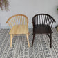 Modern Wood Dining Chair Slat Back Side Chair in Matte Finish for Home