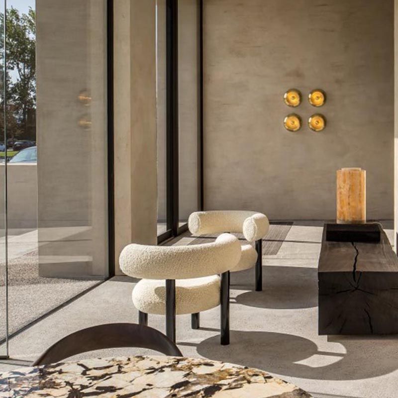 Contemporary Linen Dining Chair Open Back Dining Side Furniture in Matte Finish Clearhalo 'Dining Chairs' 'Dining Tables & Seating' 'dining_chair' 'furn' 'furn_dining_chair' 'Furniture' 'Kitchen & Dining Furniture' 1200x1200_1eafd99c-8e7a-4665-8c94-5bb00223458c