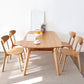 Storage Oak Wood Dining Table in Nature Rectangle Kitchen Table with 4 Legs Clearhalo ' dining_table' 'Dining Tables & Seating' 'Dining Tables' 'furn' 'furn_dining_table' 'Furniture' 'furniture_dining_table' 'Kitchen & Dining Furniture' 'kitchen&dining_furn' 'kitchen' 'kitchen_dining_table' 1200x1200_1eb0caf3-38c1-4111-a324-b3e6613cdfd3