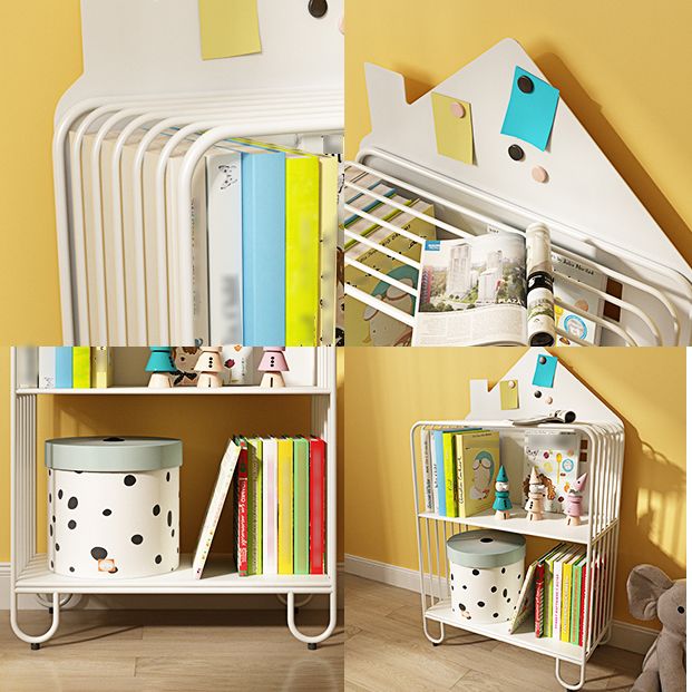 Scandinavian Style Bookshelf Open Back Bookcase for Office and Study Room Clearhalo 'Bookcases' 'furn' 'furn_bookcases' 'Furniture' 'furniture_bookcases' 'Office Furniture' 1200x1200_1eb2102f-5359-4da6-94c1-73e3a1ab5975