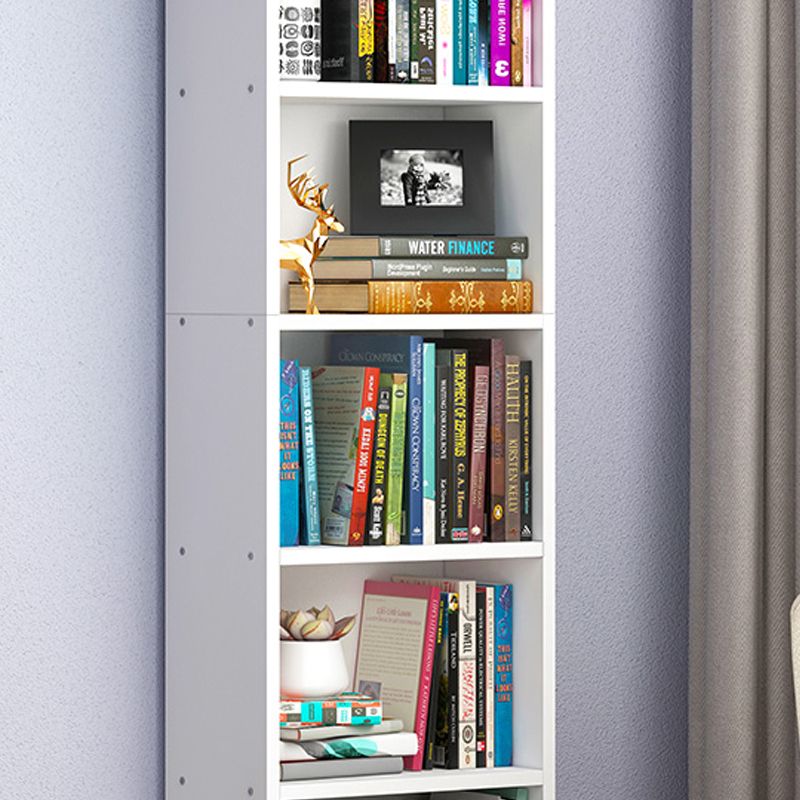 Modern Style Bookcase Closed Back Rectangular Shelf Bookcase for Study Room Clearhalo 'Bookcases' 'furn' 'furn_bookcases' 'Furniture' 'furniture_bookcases' 'kitchen' 'kitchen_bookcases' 'Living Room Furniture' 'Office Furniture' 1200x1200_1eb507b6-9715-4e4c-b9f7-cc4cf20a71eb