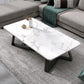 17.72" Tall Glam Style Coffee Cocktail Table Slate Rectangular Coffee Table Clearhalo 'Coffee & Accent Tables' 'Coffee Tables' 'coffee_tables' 'furn' 'furn_coffee_tables' 'Furniture' 'Living Room Furniture' 1200x1200_1eb64587-8c72-4165-8b5e-fb5387d72401