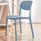 Contemporary Plastic Dining Chair Open Back Dining Side Chair for Kitchen Clearhalo ' kitchen&dining_furn' 'Dining Chairs' 'Dining Tables & Seating' 'dining_chair' 'furn' 'furn_dining_chair' 'Furniture' 'furniture_dining_chair' 'Kitchen & Dining Furniture' 'kitchen' 1200x1200_1eb6e66d-f261-459f-a2a0-2682feeabd10