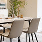Sintered Stone Dining Table 4 Legs Dining Room Table for Kitchen Clearhalo 'Dining Tables & Seating' 'Dining Tables' 'dining_table' 'furn' 'furn_dining_table' 'Furniture' 'Kitchen & Dining Furniture' 1200x1200_1eb8f991-213f-4753-9685-024c91fe0989