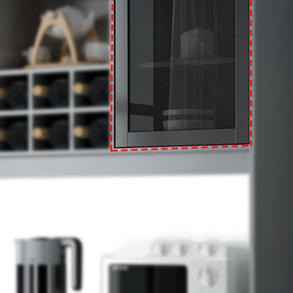 Bougard de salon en bois crédinza moderne avec rangement et tiroir