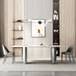 Beige stenen top eettafel set 1/2/3/5/6 pcs eigentijdse eetgelegenheid