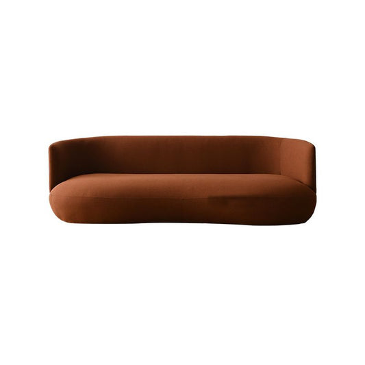Zeitgenössischer 29,5 "H Solid Color Leinentuxedo Armsofa für Wohnzimmer