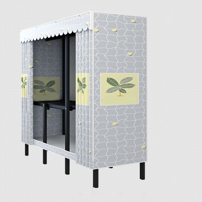 Gabinete de armario de acero de armario de estilo plegable de estilo contemporáneo para el hogar para el hogar