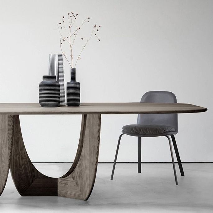 Rectangle Modern Style Dining Table Wood Color Fixed Table with Solid Wood Clearhalo ' dining_table' 'Dining Tables & Seating' 'Dining Tables' 'furn' 'furn_dining_table' 'Furniture' 'furniture_dining_table' 'Kitchen & Dining Furniture' 'kitchen&dining_furn' 'kitchen' 'kitchen_dining_table' 1200x1200_1ebf63cf-8afc-491f-b73d-7e1e552abf85