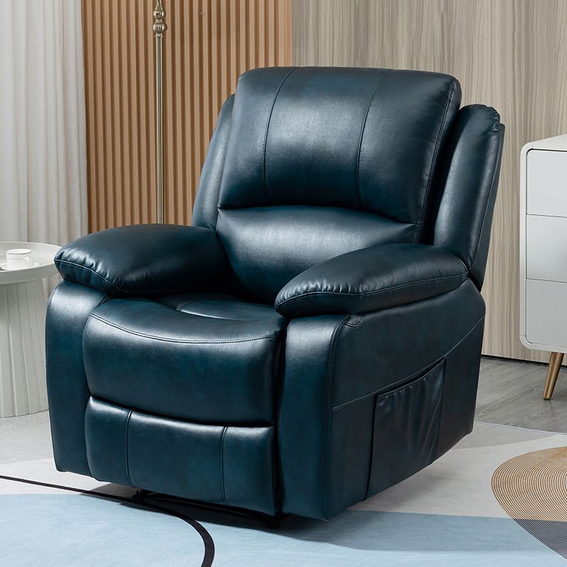 Solid Color Standard Recliner Modern Minimalist Home Single Recliner Clearhalo 'Chairs & Seating' 'furn' 'furn_recliners' 'Furniture' 'Living Room Furniture' 'Recliners' 1200x1200_1ec00d97-1ca4-4c9c-ac08-3432c9294753