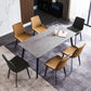 Industrial Standard Sintered Stone Top Dining Table Rectangle Dining Table for Kitchen Clearhalo ' dining_table' 'Dining Tables & Seating' 'Dining Tables' 'furn' 'furn_dining_table' 'Furniture' 'furniture_dining_table' 'Kitchen & Dining Furniture' 'kitchen&dining_furn' 'kitchen' 'kitchen_dining_table' 1200x1200_1ec029cf-f7d3-4900-b9d7-2449bb5e5593