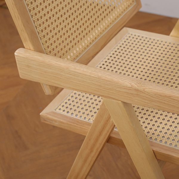 Nordic Style Arm Chair Wood Open Back Dining Side Chair for Dining Room Clearhalo 'Dining Chairs' 'Dining Tables & Seating' 'dining_chair' 'furn' 'furn_dining_chair' 'Furniture' 'furniture_dining_chair' 'Kitchen & Dining Furniture' 1200x1200_1ec3c85b-2cf0-44b9-859a-ce654d884d5e