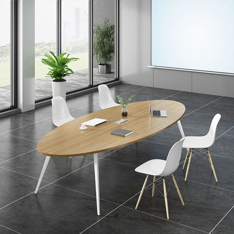 29.25-inch H Hedendaagse kantoorbureau Gefabriceerd Wood Writing Desk