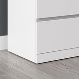 Cassa di accento di legno contemporaneo con cassetti 4/5 cassa standard rettangolo