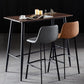 Scandinavian Restaurant Leather Stool Matte Finish Footrest Barstool Clearhalo 'Bar Furniture' 'Bar Stools' 'bar_stools' 'furn' 'furn_bar_stools' 'Furniture' 'furniture_bar_stools' 'Kitchen & Dining Furniture' 1200x1200_1ec67680-69f5-4225-b680-f983f594b541