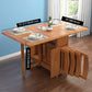 Modern Standard Height Solid Wood Dining Table Rectangle Dining Room Set For Home Use Clearhalo 'Dining Room Sets' 'Dining Tables & Seating' 'dining_room_set' 'furn' 'furn_dining_room_set' 'Furniture' 'furniture_dining_room_set' 'Kitchen & Dining Furniture' 'kitchen&dining_furn' 'kitchen' 1200x1200_1ec89eb4-6f7b-4766-910a-69d7337b7df0