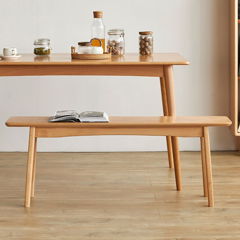 11 Inch Wide Bench Modern Solid Wood Seating Bench with Legs Clearhalo 'Benches' 'Chairs & Seating' 'furn' 'furn_benches' 'Furniture' 'Living Room Furniture' 1200x1200_1ecb1b43-90d1-4deb-89fa-e05a61f88564