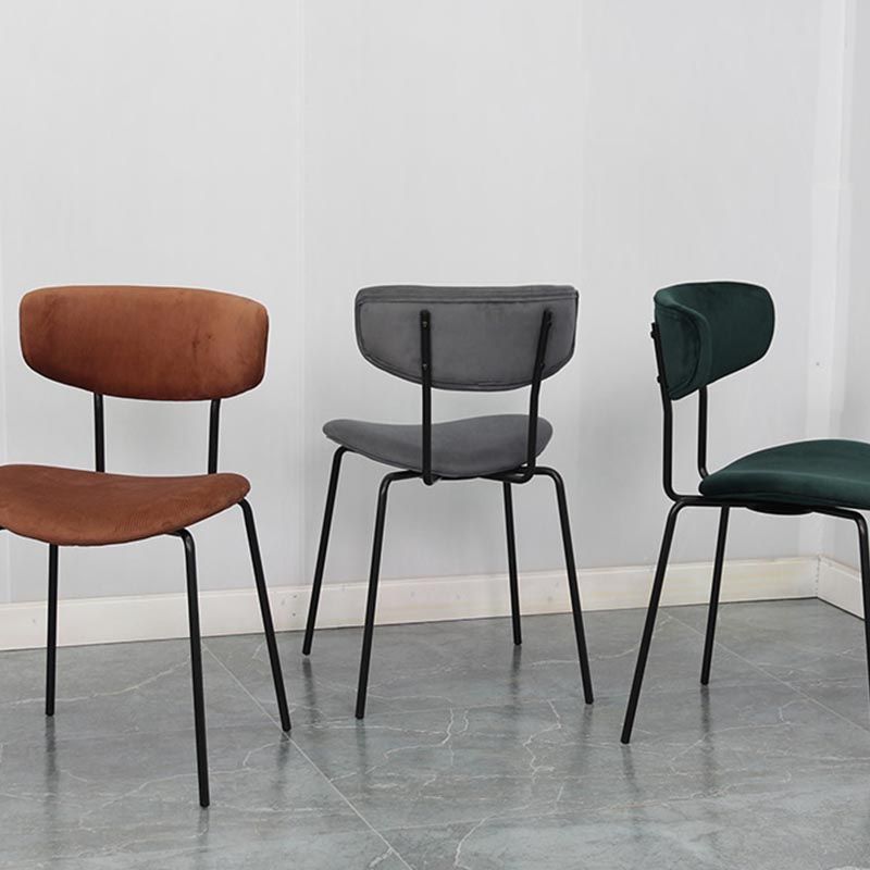 Open Back Side Chair Modern Style Dining Chair for Dining Room Clearhalo 'Dining Chairs' 'Dining Tables & Seating' 'dining_chair' 'Furniture' 'furniture_dining_chair' 'Kitchen & Dining Furniture' 1200x1200_1ecdc6eb-9b12-4e26-81c5-0139d553422b