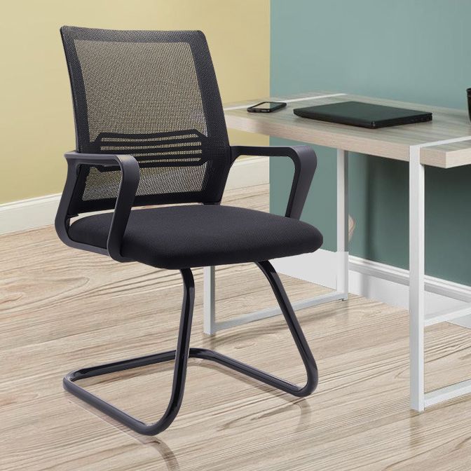 Contemporary Office Chair Mesh Computer Chair Ergonomic Mid Back Chair Clearhalo 'furn' 'furn_office_chair' 'Furniture' 'Office Chairs' 'Office Furniture' 'office_chair' 1200x1200_1ece2971-79ad-4443-b7a0-a8fecabdca44