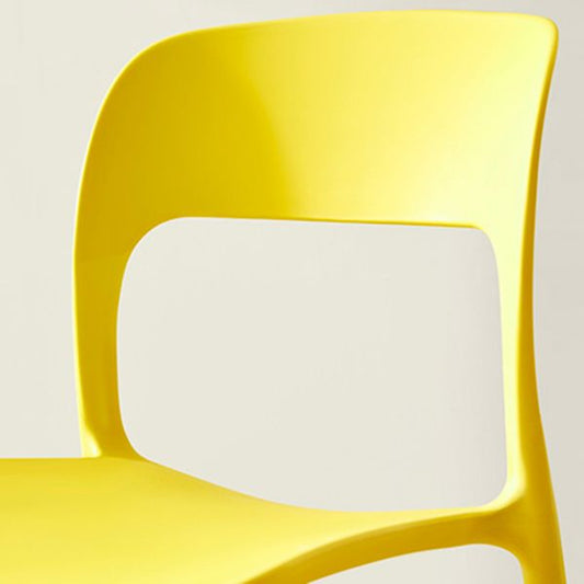 Contemporary Plastic Dining Room Chairs Open Back Dining Side Chair for Restaurant Use Clearhalo ' kitchen&dining_furn' 'Dining Chairs' 'Dining Tables & Seating' 'dining_chair' 'furn' 'furn_dining_chair' 'Furniture' 'furniture_dining_chair' 'Kitchen & Dining Furniture' 'kitchen' 1200x1200_1ece5f2b-4e84-4a38-b35c-f9aa19d903aa