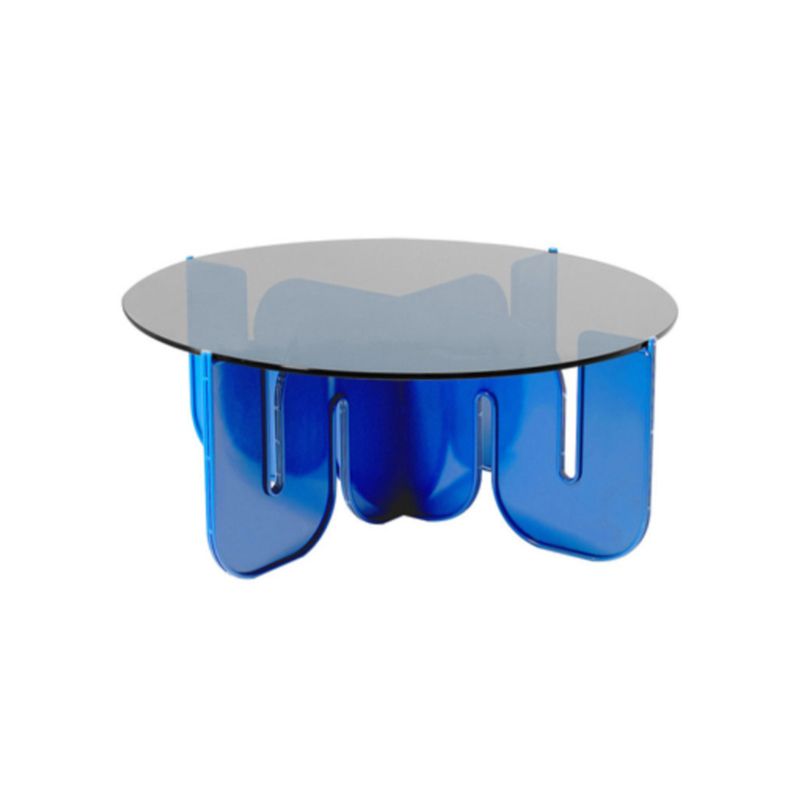 Round Acrylic Material Abstract Base Type Multi Color Selection Coffee Table Clearhalo 'Coffee & Accent Tables' 'Coffee Tables' 'coffee_tables' 'furn' 'furn_coffee_tables' 'Furniture' 'furniture_coffee_tables' 'Living Room Furniture' 1200x1200_1ed445e4-a939-4426-a714-aa014481be92