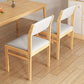 Modern Rubberwood Home Armless Dining Chairs Open Back Dining Side Chair, 1 Piece Clearhalo 'Dining Chairs' 'Dining Tables & Seating' 'dining_chair' 'furn' 'furn_dining_chair' 'Furniture' 'furniture_dining_chair' 'Kitchen & Dining Furniture' 1200x1200_1ed5cd5a-c83e-4d7e-9da6-46fbd18f8008