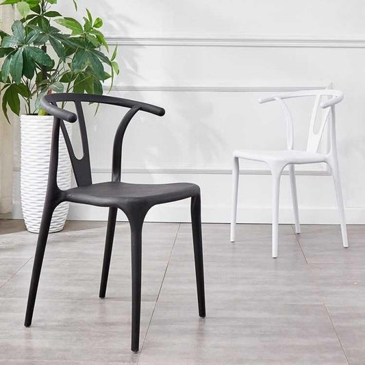 Contemporary Plastic Kitchen and Dining Room Chair Slat Back Side Chair Clearhalo 'Dining Chairs' 'Dining Tables & Seating' 'dining_chair' 'furn' 'furn_dining_chair' 'Furniture' 'furniture_dining_chair' 'Kitchen & Dining Furniture' 1200x1200_1ed69af1-2fb9-4bdc-b41e-12ef7c1a19f5