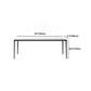 Contemporary Sintered Stone Table Rectangle Table Set 1/4/5/7 Pieces Dining Set Clearhalo 'Dining Room Sets' 'Dining Tables & Seating' 'dining_room_set' 'furn' 'furn_dining_room_set' 'Furniture' 'Kitchen & Dining Furniture' 1200x1200_1ed75095-67a7-4bce-8d21-a0dda9a2ac76