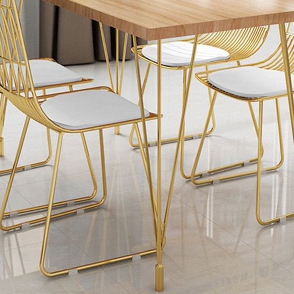 Set da pranzo in metallo per cucina 1/5/7 pezzi Dinette moderna