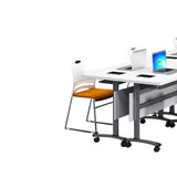 Moderner Büroschreibtisch Herstellte Holzrechteck -Schreibtisch für Home Office