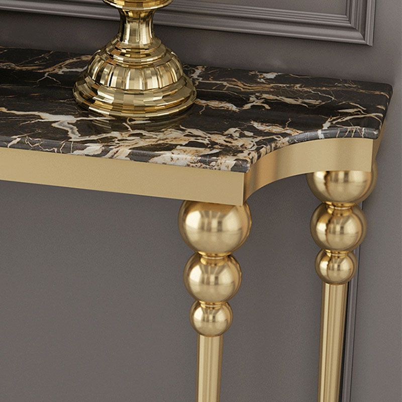 Tabella della console contemporanea di forma libera da divano di divano console in pietra