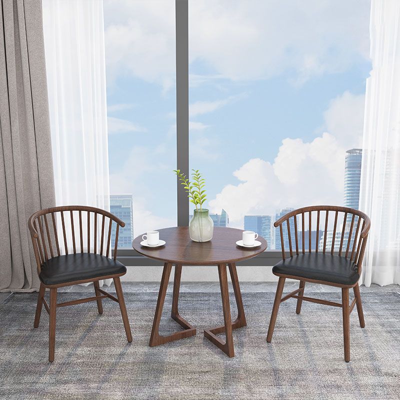 Arm Dining Chairs Modern Oak Wood Side Chairs for Dining Room Clearhalo 'Dining Chairs' 'Dining Tables & Seating' 'dining_chair' 'furn' 'furn_dining_chair' 'Furniture' 'furniture_dining_chair' 'Kitchen & Dining Furniture' 1200x1200_1ee10943-8e3b-4018-b42b-8b95d3bdf69f